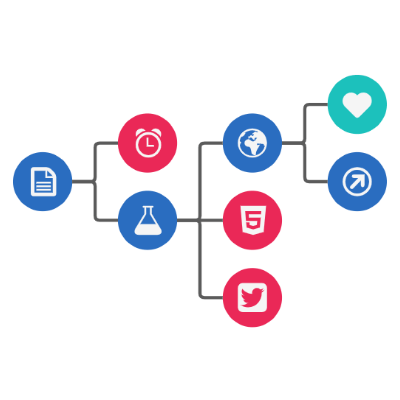 Create your own custom Shapes using SVG path strings. This sample uses SVG strings from a free icon set.