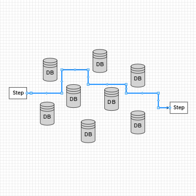 A custom Tool that allows reshaping links with grid snapping.